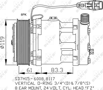 Wilmink Group WG2260601 - Kompresors, Gaisa kond. sistēma autodraugiem.lv