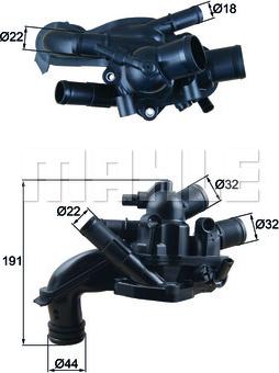 Wilmink Group WG2224827 - Termostats, Dzesēšanas šķidrums autodraugiem.lv