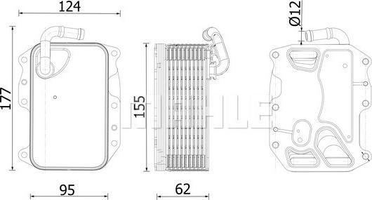 Wilmink Group WG2224702 - Eļļas radiators, Motoreļļa autodraugiem.lv