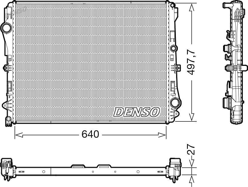 Wilmink Group WG2270645 - Radiators, Motora dzesēšanas sistēma autodraugiem.lv