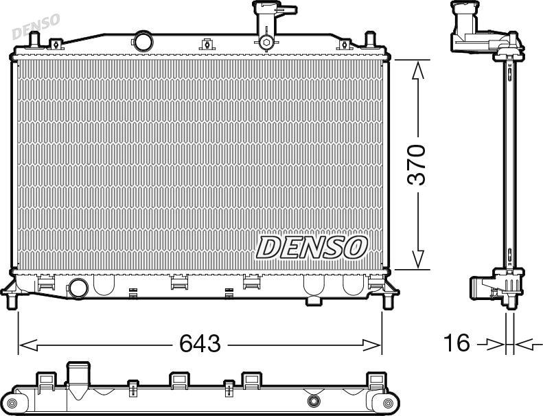 Wilmink Group WG2270663 - Radiators, Motora dzesēšanas sistēma autodraugiem.lv