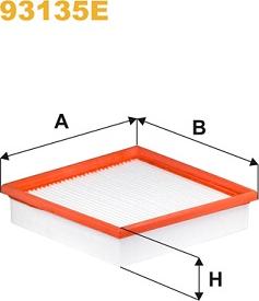 WIX Filters 93135E - Filtrs, Salona telpas gaiss autodraugiem.lv