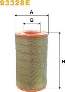 WIX Filters 93328E - Gaisa filtrs autodraugiem.lv