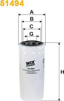 WIX Filters 51494 - Eļļas filtrs autodraugiem.lv