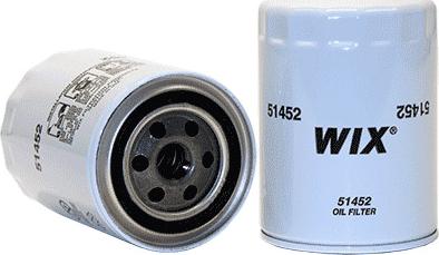 WIX Filters 51452 - Eļļas filtrs autodraugiem.lv