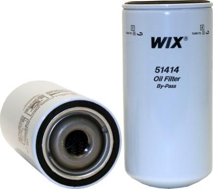 WIX Filters 51414 - Eļļas filtrs autodraugiem.lv