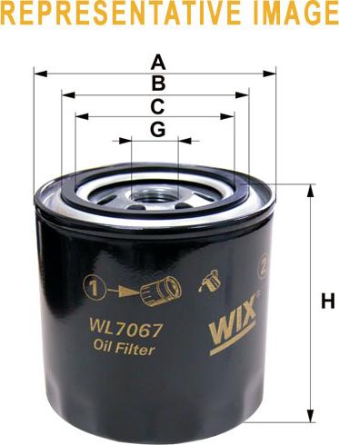 WIX Filters 51660E - Eļļas filtrs autodraugiem.lv