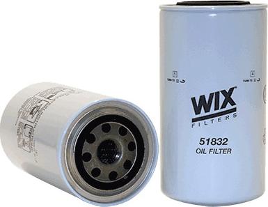 WIX Filters 51832 - Eļļas filtrs autodraugiem.lv