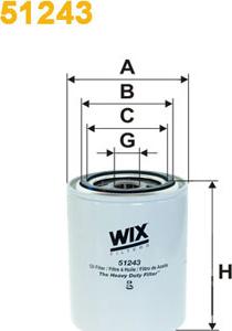 WIX Filters 51243 - Eļļas filtrs autodraugiem.lv