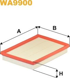 WIX Filters WA9900 - Gaisa filtrs autodraugiem.lv