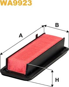 WIX Filters WA9923 - Gaisa filtrs autodraugiem.lv