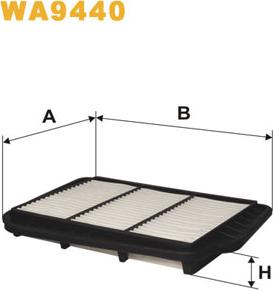 WIX Filters WA9440 - Gaisa filtrs autodraugiem.lv