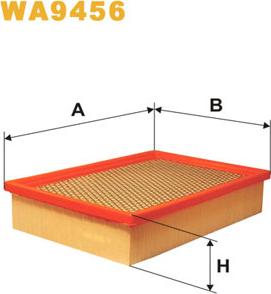 WIX Filters WA9456 - Gaisa filtrs autodraugiem.lv