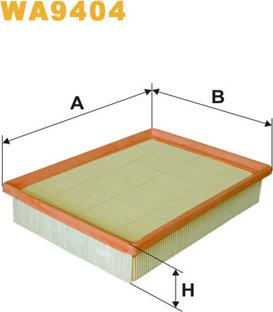 WIX Filters WA9404 - Gaisa filtrs autodraugiem.lv