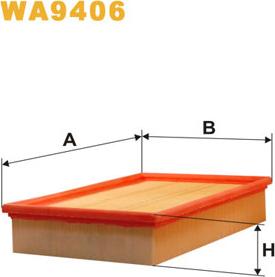 WIX Filters WA9406 - Gaisa filtrs autodraugiem.lv