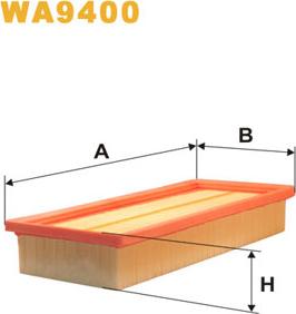 WIX Filters WA9400 - Gaisa filtrs autodraugiem.lv