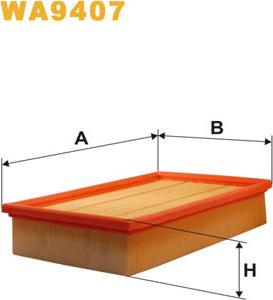 WIX Filters WA9407 - Gaisa filtrs autodraugiem.lv