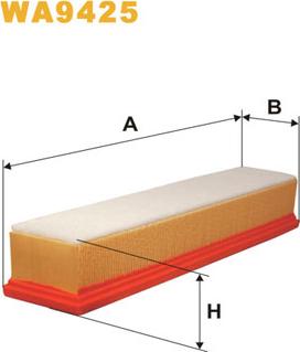 WIX Filters WA9425 - Gaisa filtrs autodraugiem.lv