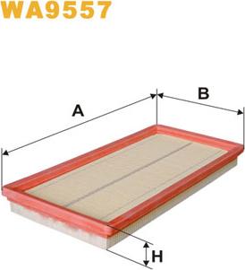 WIX Filters WA9557 - Gaisa filtrs autodraugiem.lv