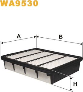 WIX Filters WA9530 - Gaisa filtrs autodraugiem.lv