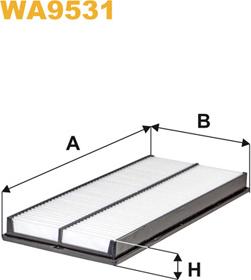 WIX Filters WA9531 - Gaisa filtrs autodraugiem.lv