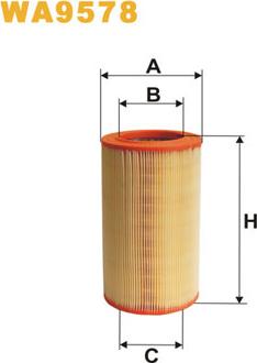 WIX Filters WA9578 - Gaisa filtrs autodraugiem.lv