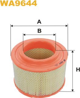 WIX Filters WA9644 - Gaisa filtrs autodraugiem.lv