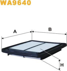 WIX Filters WA9640 - Gaisa filtrs autodraugiem.lv