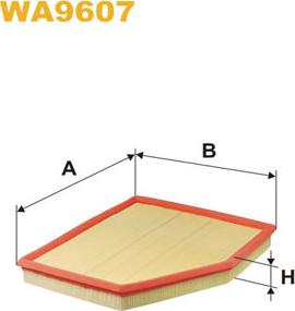 WIX Filters WA9607 - Gaisa filtrs autodraugiem.lv