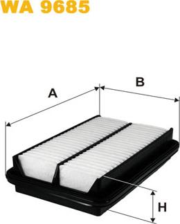 WIX Filters WA9685 - Gaisa filtrs autodraugiem.lv