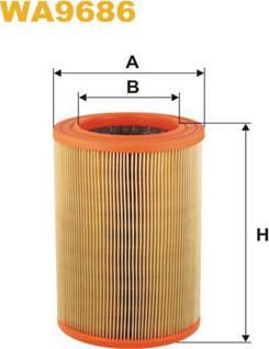 WIX Filters WA9686 - Gaisa filtrs autodraugiem.lv