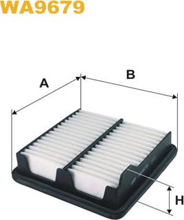 WIX Filters WA9679 - Gaisa filtrs autodraugiem.lv