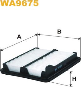 WIX Filters WA9675 - Gaisa filtrs autodraugiem.lv