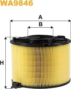 WIX Filters WA9846 - Gaisa filtrs autodraugiem.lv