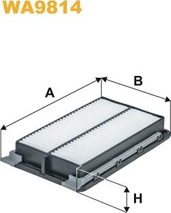 WIX Filters WA9814 - Gaisa filtrs autodraugiem.lv