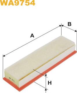 WIX Filters WA9754 - Gaisa filtrs autodraugiem.lv