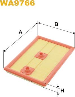 WIX Filters WA9766 - Gaisa filtrs autodraugiem.lv