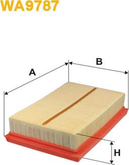 WIX Filters WA9787 - Gaisa filtrs autodraugiem.lv
