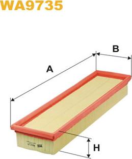 WIX Filters WA9735 - Gaisa filtrs autodraugiem.lv