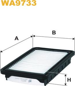 WIX Filters WA9733 - Gaisa filtrs autodraugiem.lv