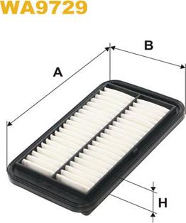 WIX Filters WA9729 - Gaisa filtrs autodraugiem.lv