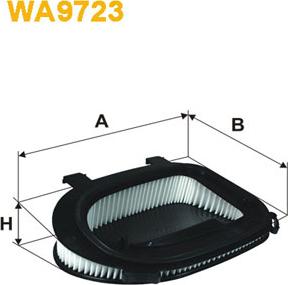 WIX Filters WA9723 - Gaisa filtrs autodraugiem.lv