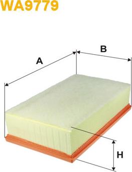 WIX Filters WA9779 - Gaisa filtrs autodraugiem.lv