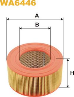 WIX Filters WA6446 - Gaisa filtrs autodraugiem.lv