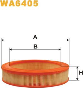 WIX Filters WA6405 - Gaisa filtrs autodraugiem.lv