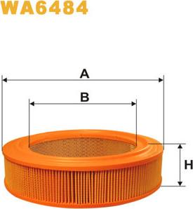 WIX Filters WA6484 - Gaisa filtrs autodraugiem.lv