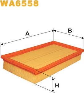 WIX Filters WA6558 - Gaisa filtrs autodraugiem.lv