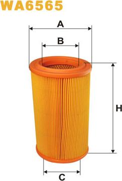 WIX Filters WA6565 - Gaisa filtrs autodraugiem.lv