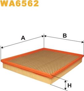 WIX Filters WA6562 - Gaisa filtrs autodraugiem.lv