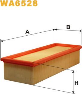 WIX Filters WA6528 - Gaisa filtrs autodraugiem.lv